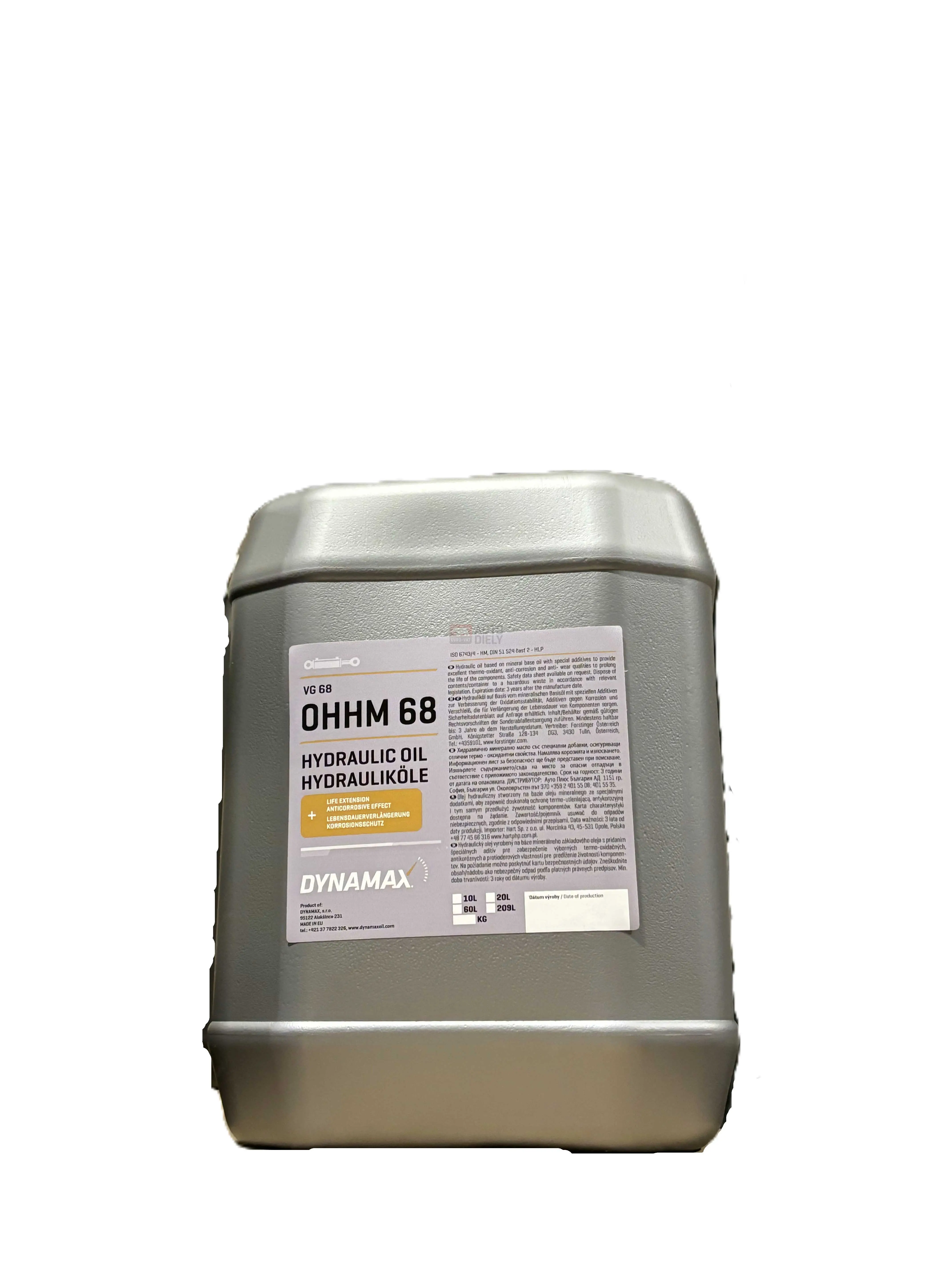 DYNAMAX OHHM 68 10L