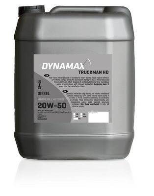DYNAMAX TRUCKMAN HD 20W-50 10L
